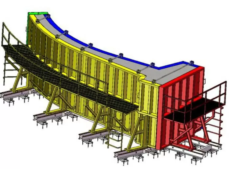 3D Prefabricated Flexible Moulds