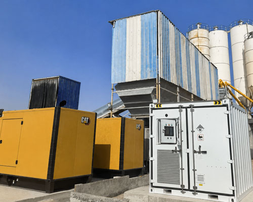 Hybrid Concrete Batching Plant