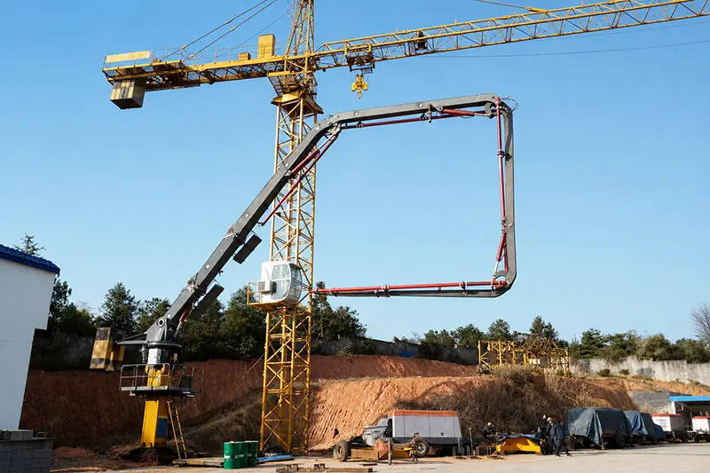 Concrete Placing Boom for Efficient Concrete Distribution